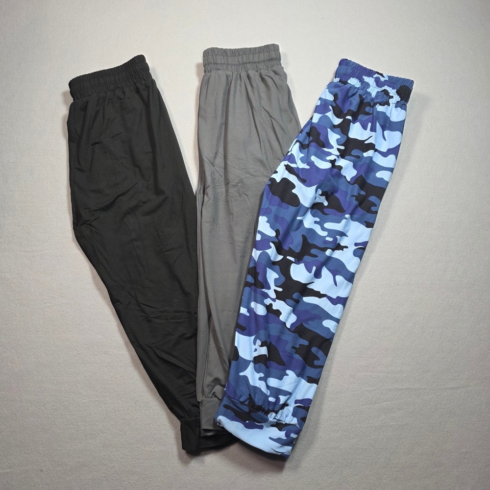 Real Essentials 3 Pack Ultra Soft Capri Joggers - Women's Small - NWOT